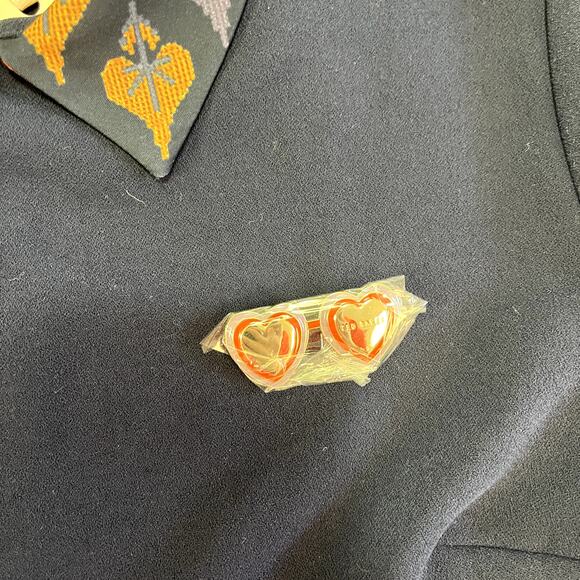 NWT Ted Baker Small Colour By Numbers Delphin Shift Dress Navy Print Collar - Picture 5 of 16